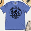 Retro Respect the Locals Bigfoot Comfort Tee, Funny Sasquatch National Park Camping Comfort Color Tees 7