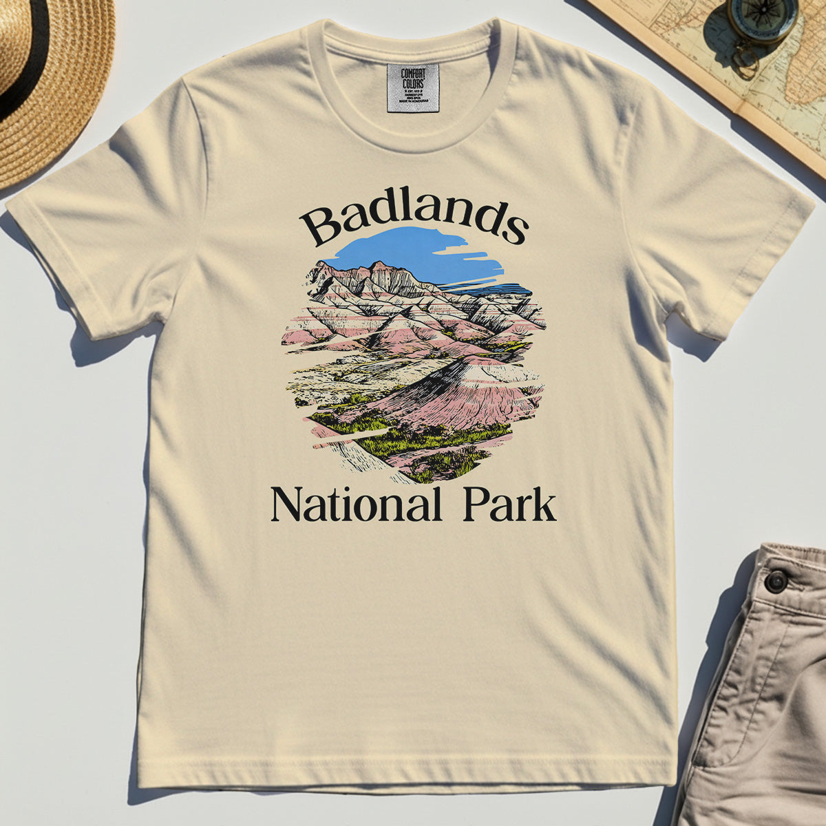 Badlands National Park Graphic Comfort Tee 1
