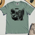 Funny Bigfoot Rock On Comfort Tee 3