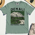 Denali National Park Comfort Tee, National Park Mountain Landscape Comfort Color Tee 1