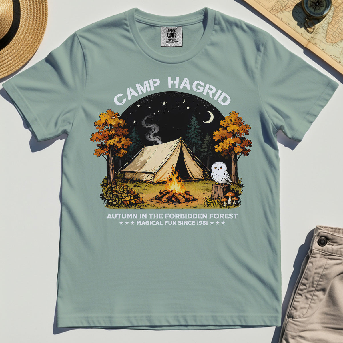 Vintage Camp Hagrid 1981 Comfort Color Tee 3