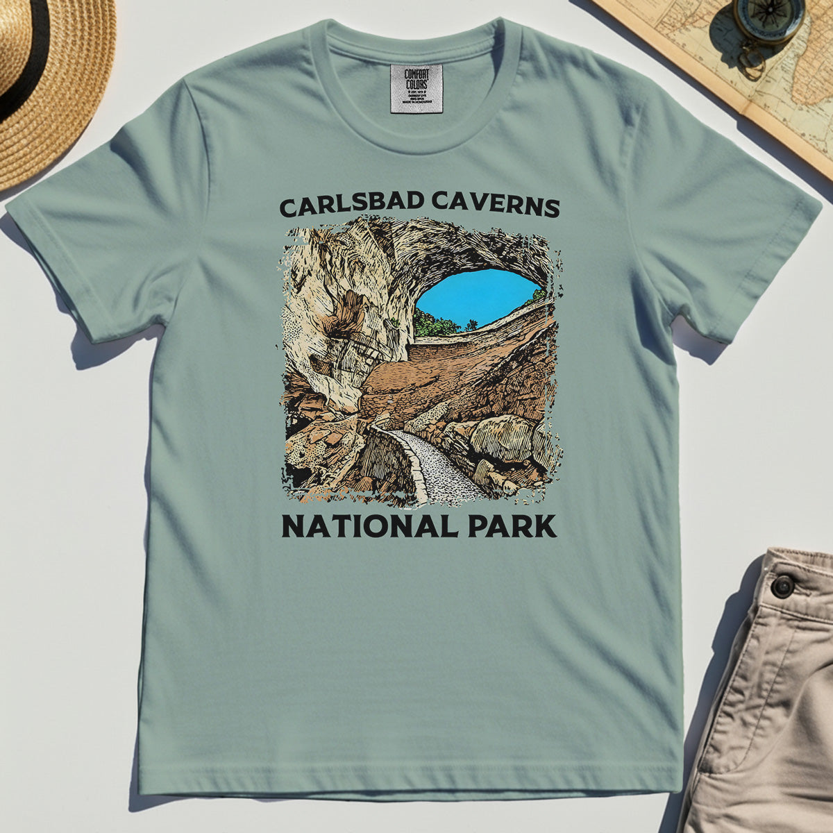 Carlsbad Caverns National Park Comfort Color Tee 3