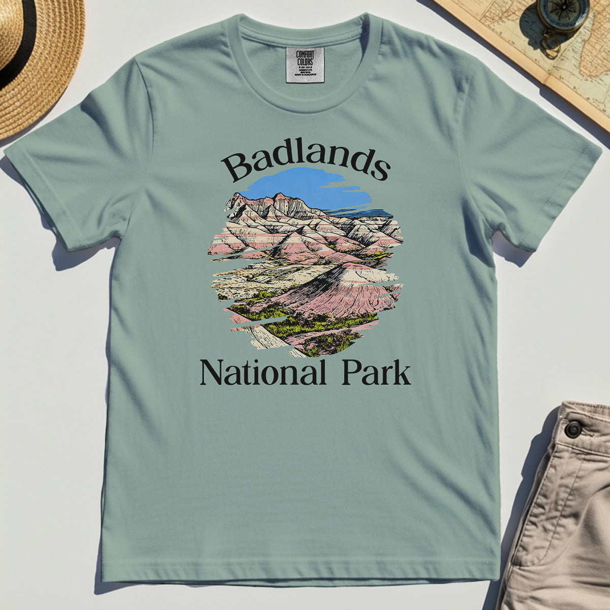 Badlands National Park Graphic Comfort Tee 2