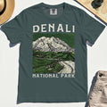 Denali National Park Comfort Tee, National Park Mountain Landscape Comfort Color Tee 3