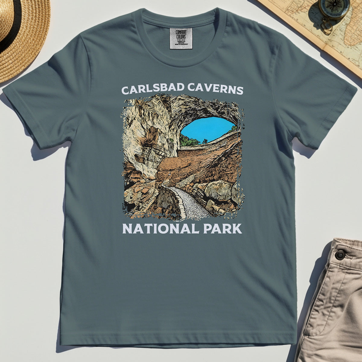 Carlsbad Caverns National Park Comfort Color Tee 5