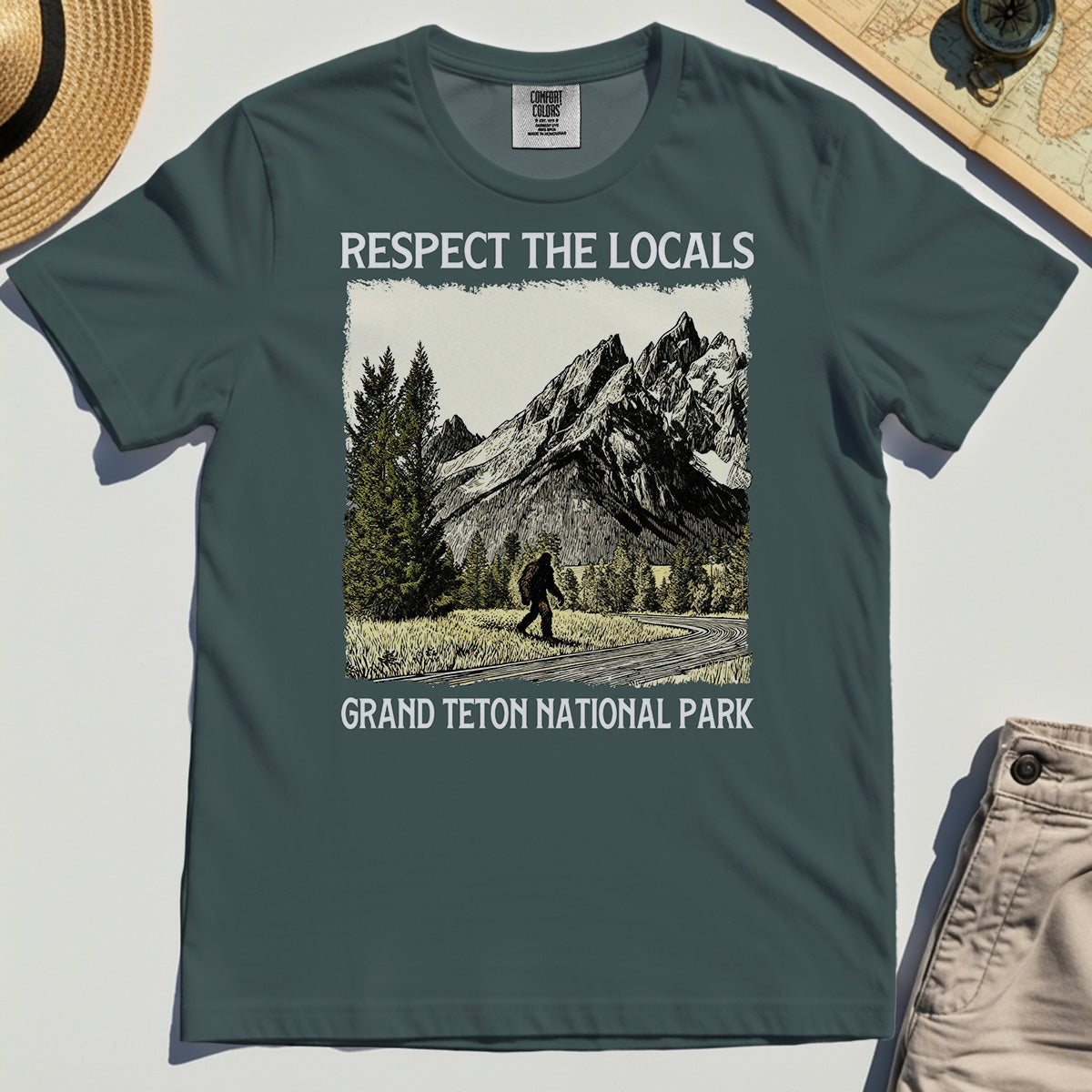 Grand Teton National Park Comfort Tee 3