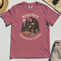 Bigfoot Grabbed My Wiener Comfort Color Tees 5