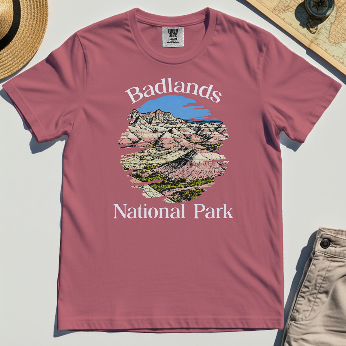 Badlands National Park Graphic Comfort Tee 4
