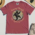 Dancing Through The Lightning Strikes Camping Bears Comfort Color Tee 1