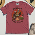 Funny Bigfoot Camping Comfort Tee, 