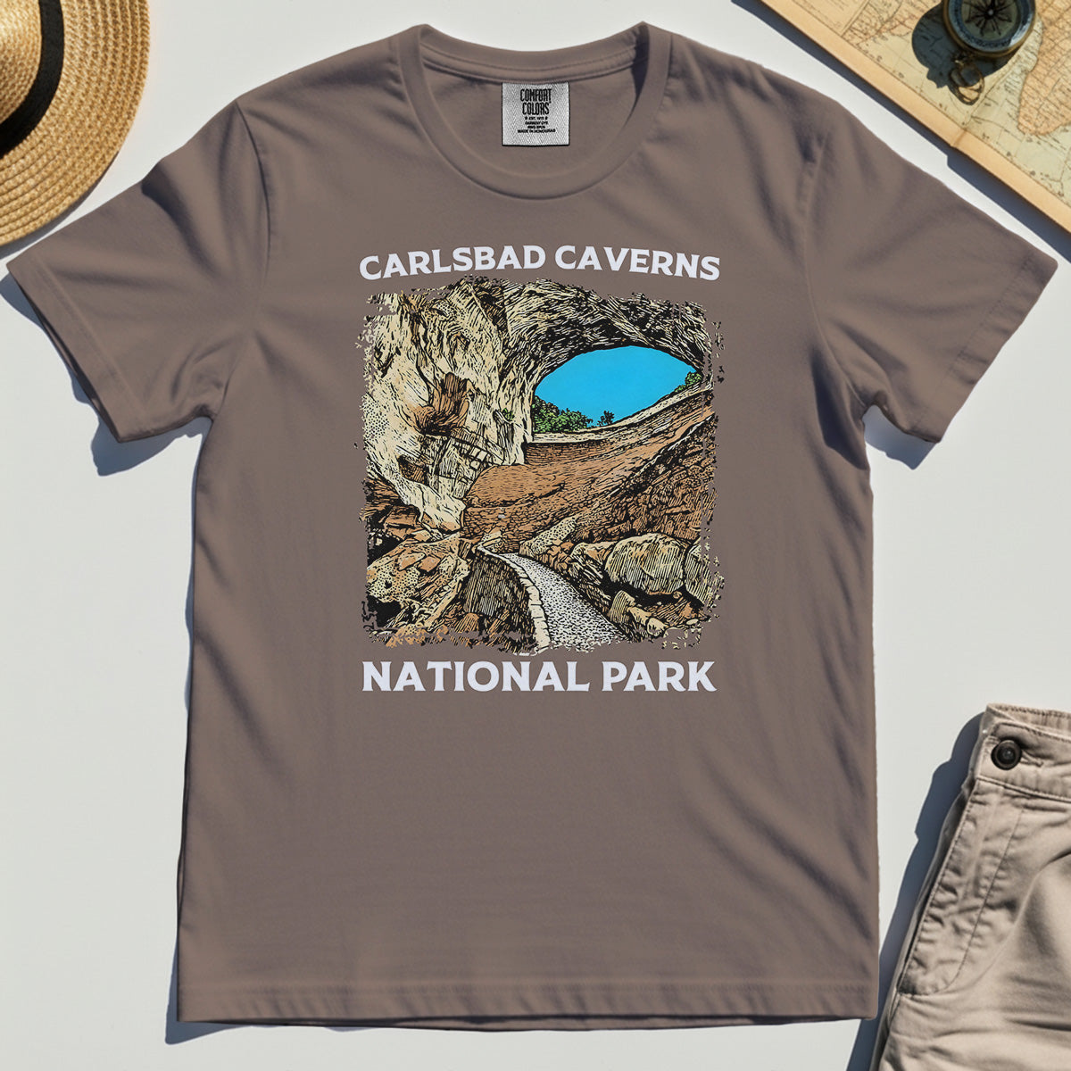 Carlsbad Caverns National Park Comfort Color Tee 6