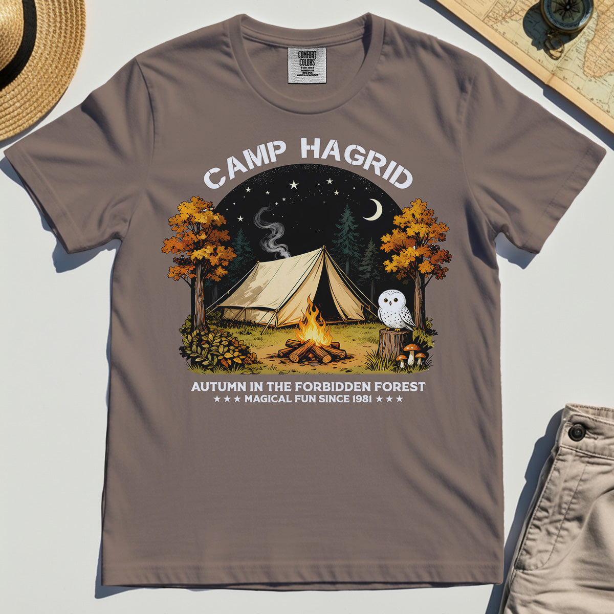 Vintage Camp Hagrid 1981 Comfort Color Tee 5