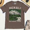 Denali National Park Comfort Tee, National Park Mountain Landscape Comfort Color Tee 5