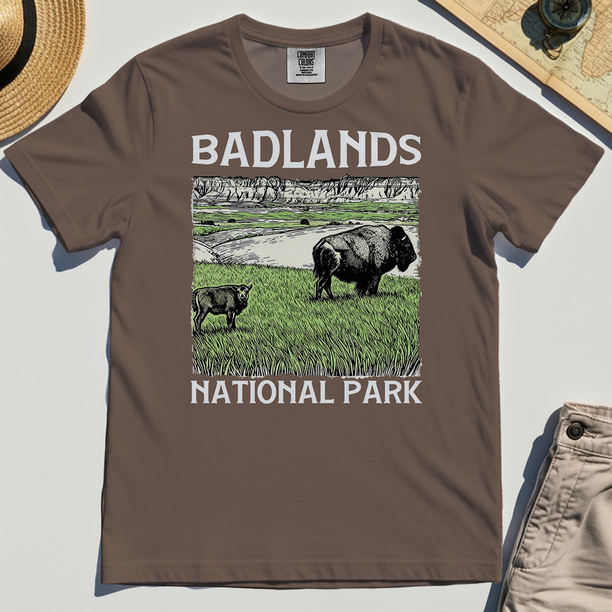 Badlands National Park Comfort Color Tee 5
