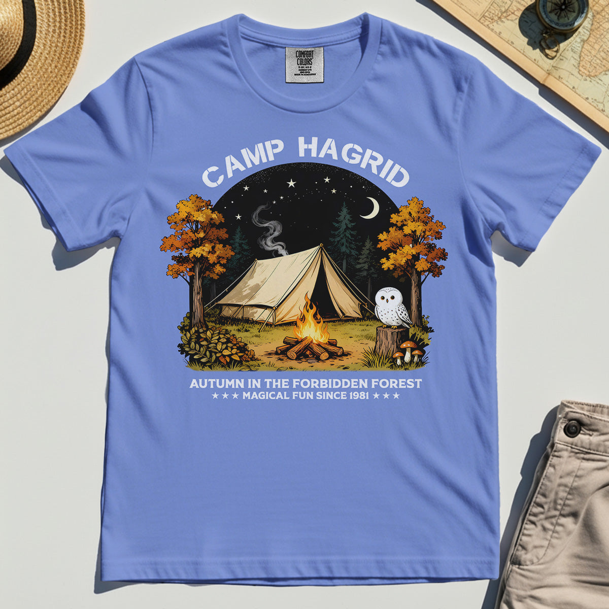 Vintage Camp Hagrid 1981 Comfort Color Tee 6
