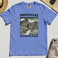Pinnacles National Park Comfort Tee, Vintage Nature Camping Adventure Comfort Tee 7
