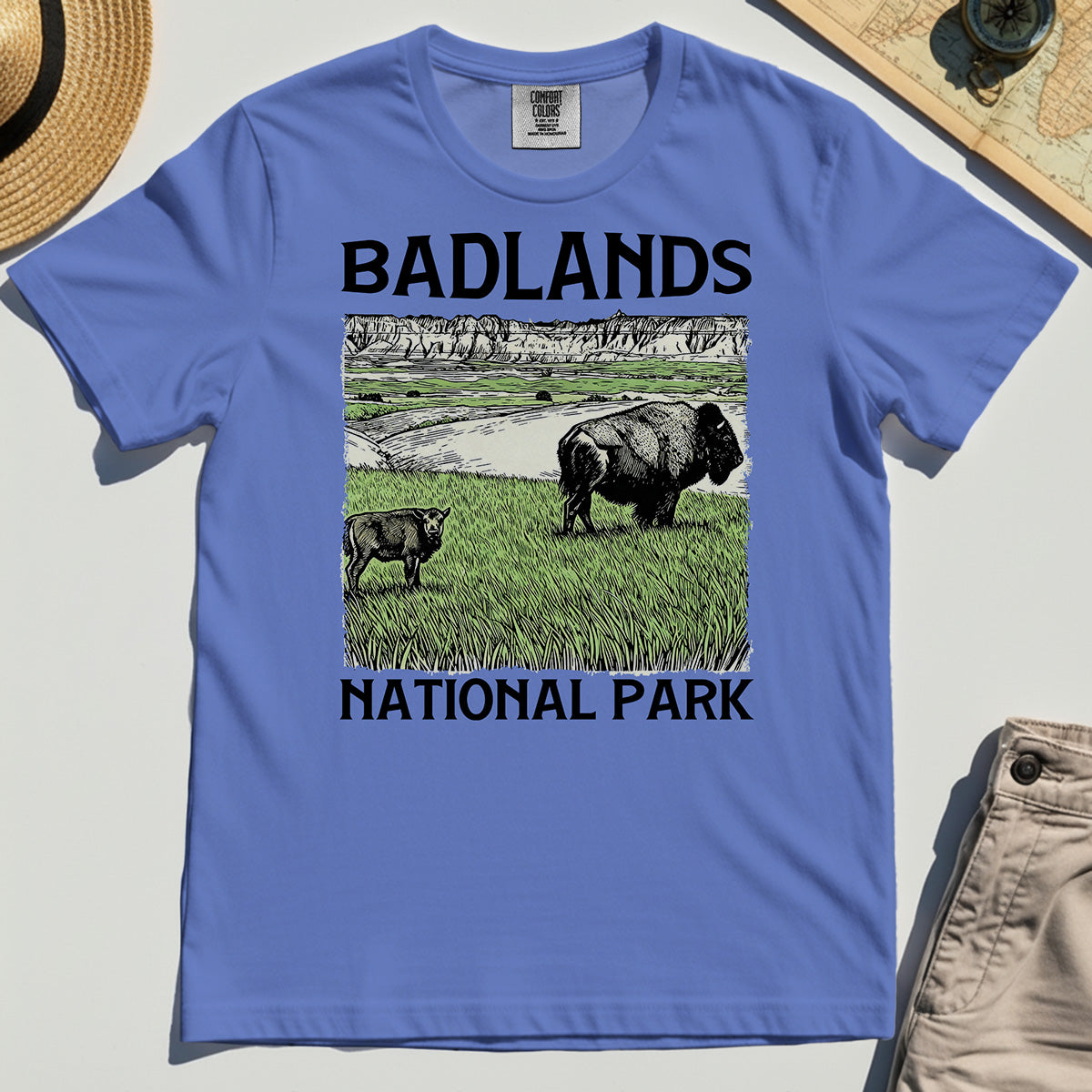Badlands National Park Comfort Color Tee 6