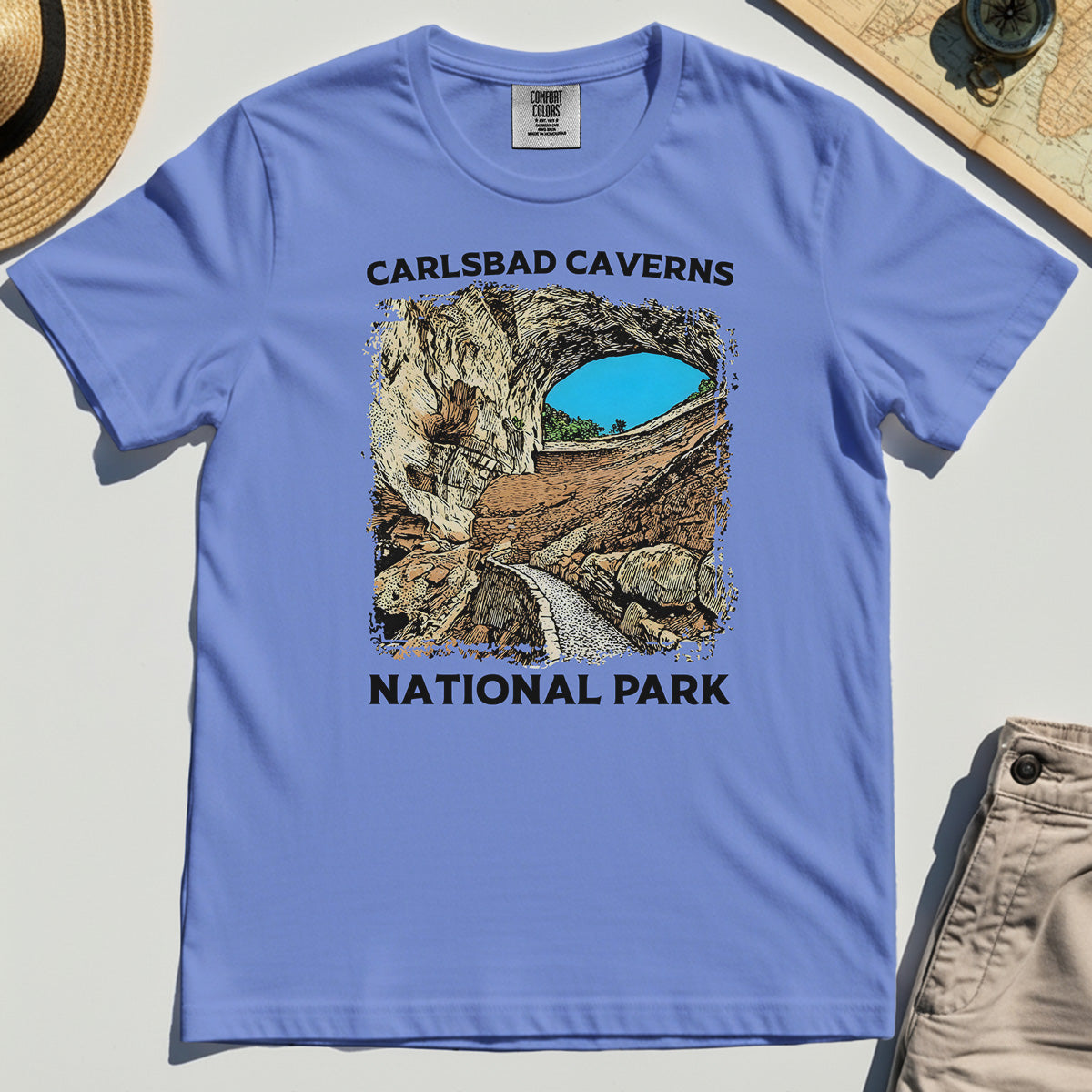 Carlsbad Caverns National Park Comfort Color Tee 7
