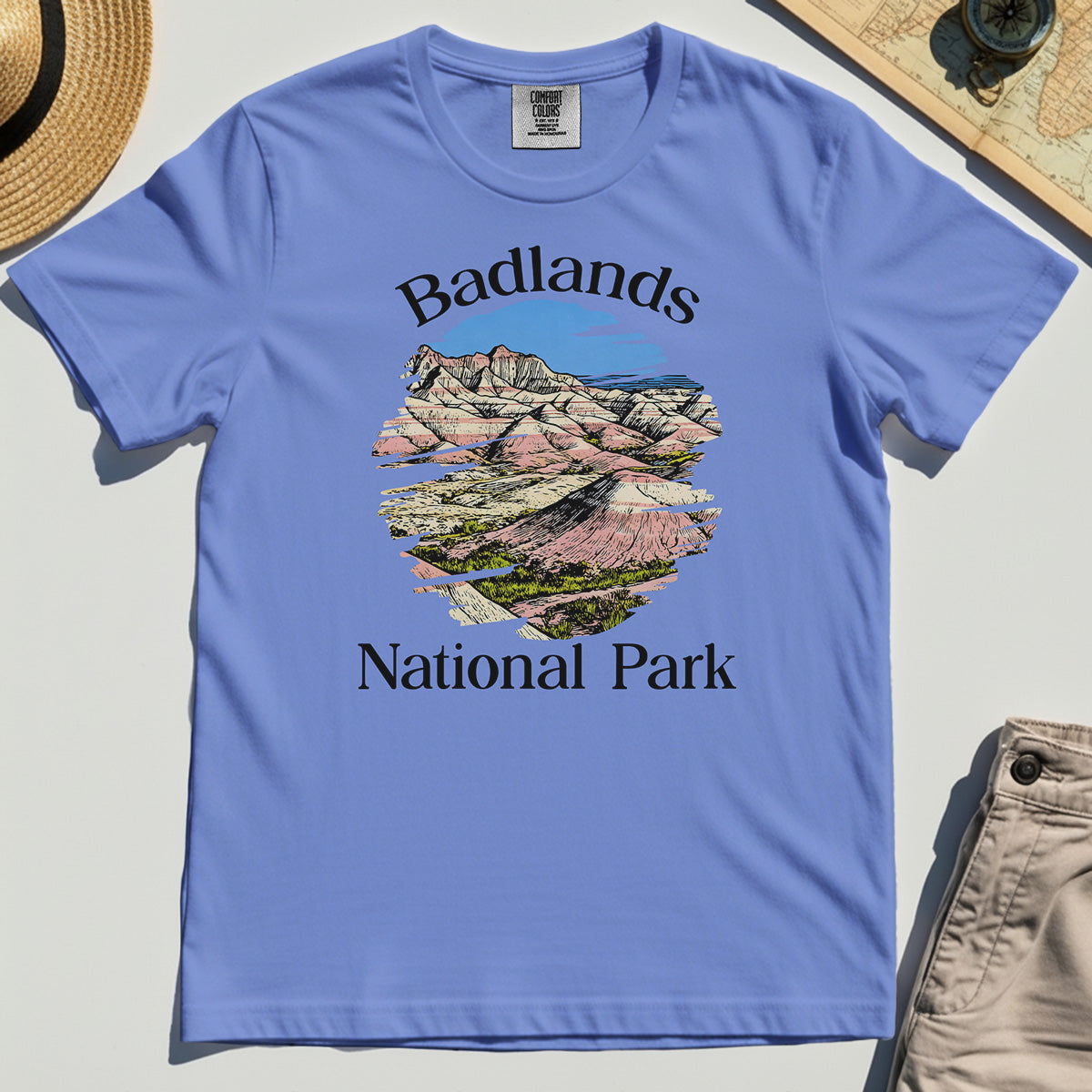 Badlands National Park Graphic Comfort Tee 6