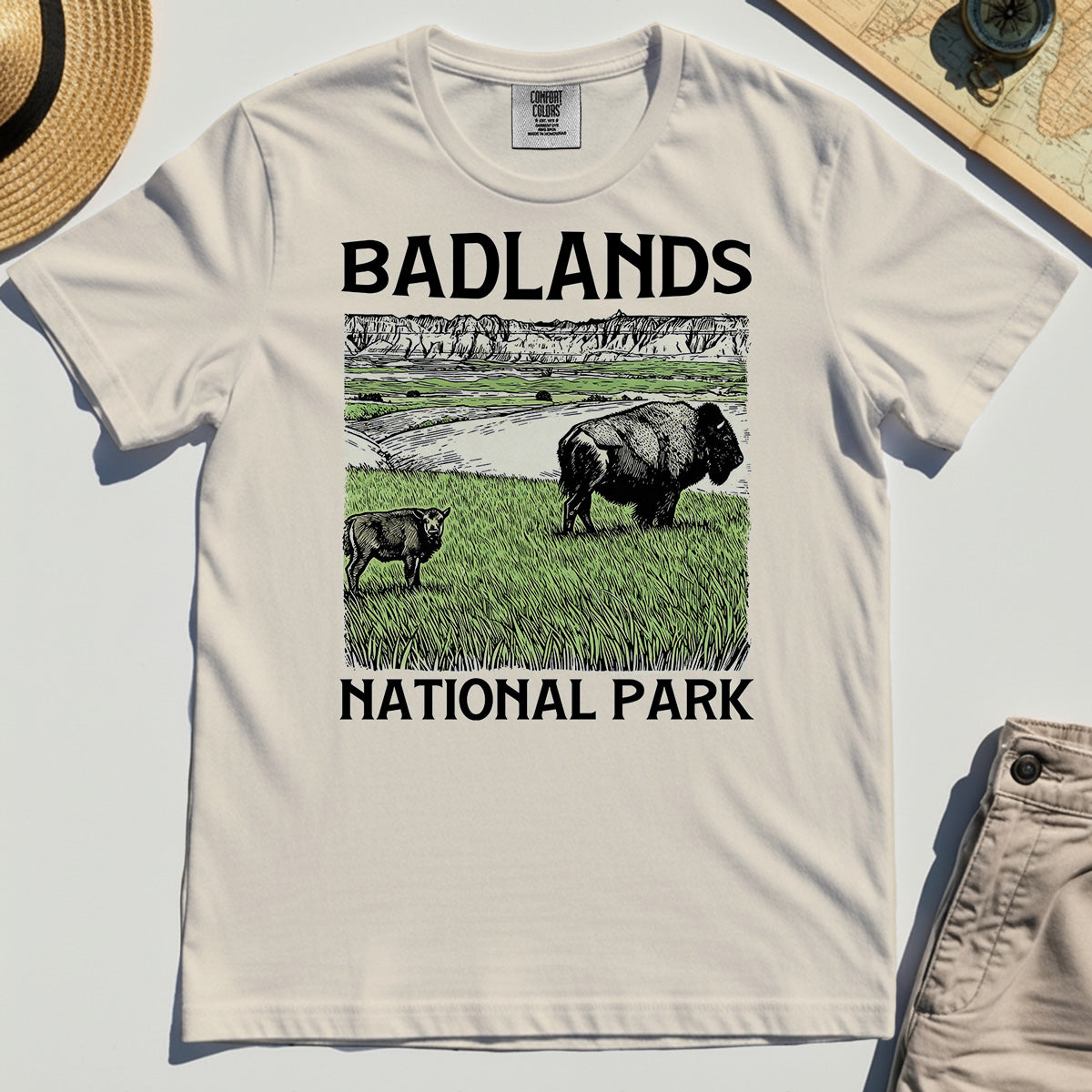 Badlands National Park Comfort Color Tee 7