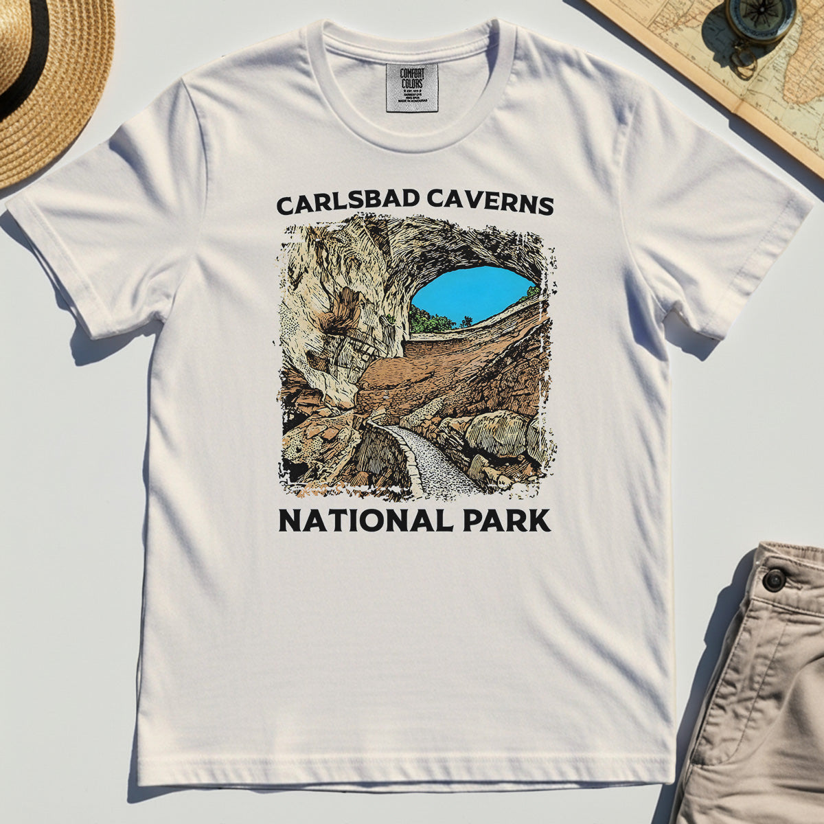 Carlsbad Caverns National Park Comfort Color Tee 8