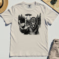 Funny Bigfoot Rock On Comfort Tee 7