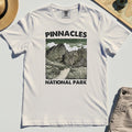 Pinnacles National Park Comfort Tee, Vintage Nature Camping Adventure Comfort Tee 8