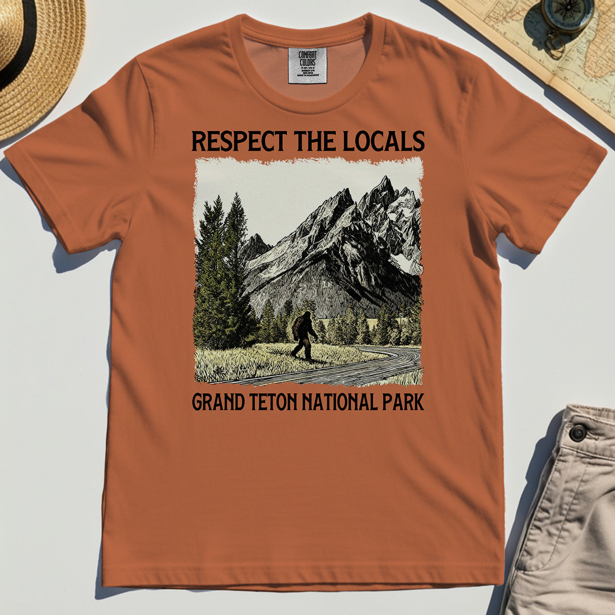 Grand Teton National Park Comfort Tee 8