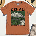 Denali National Park Comfort Tee, National Park Mountain Landscape Comfort Color Tee 8