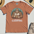 Funny Bigfoot Camping Comfort Tee 