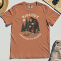 Bigfoot Grabbed My Wiener Comfort Color Tees 8