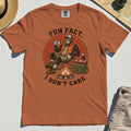 Funny Bigfoot Camping Comfort Tee, 