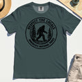 Retro Respect the Locals Bigfoot Comfort Tee, Funny Sasquatch National Park Camping Comfort Color Tees 4