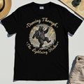 Dancing Through The Lightning Strikes Camping Bears T-Shirt 1