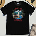 Yellowstone National Park Shirt, Do Not Pet The Fluffy Cows Funny Bison Graphic Tee 2