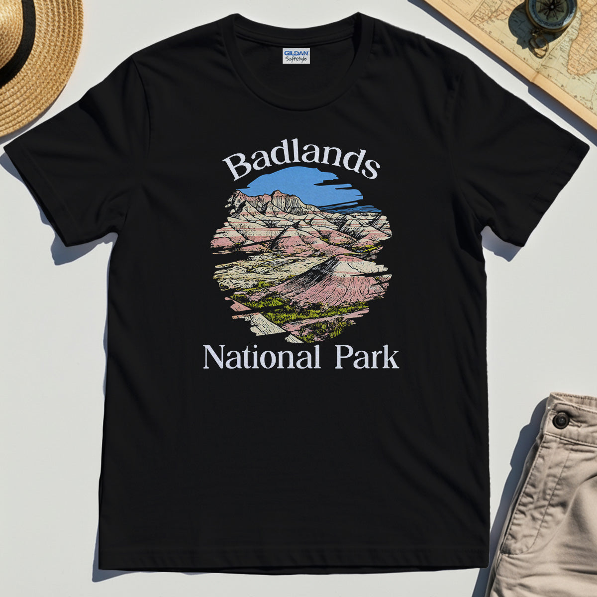 Badlands National Park Graphic Tee 1