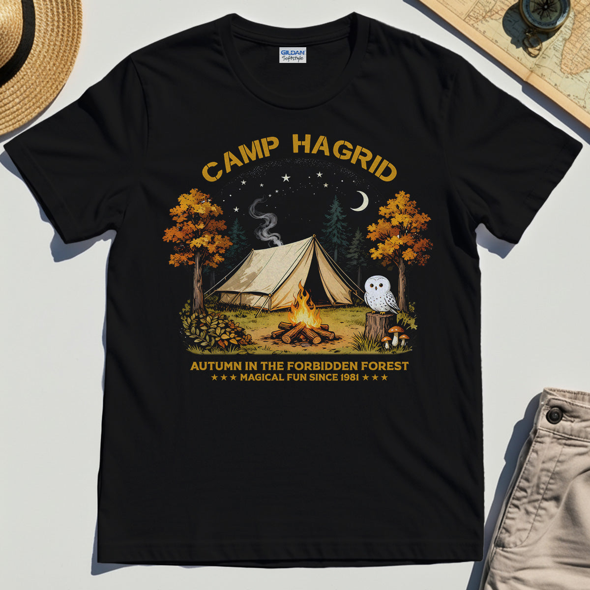 Vintage Camp Hagrid 1981 T-Shirt 1