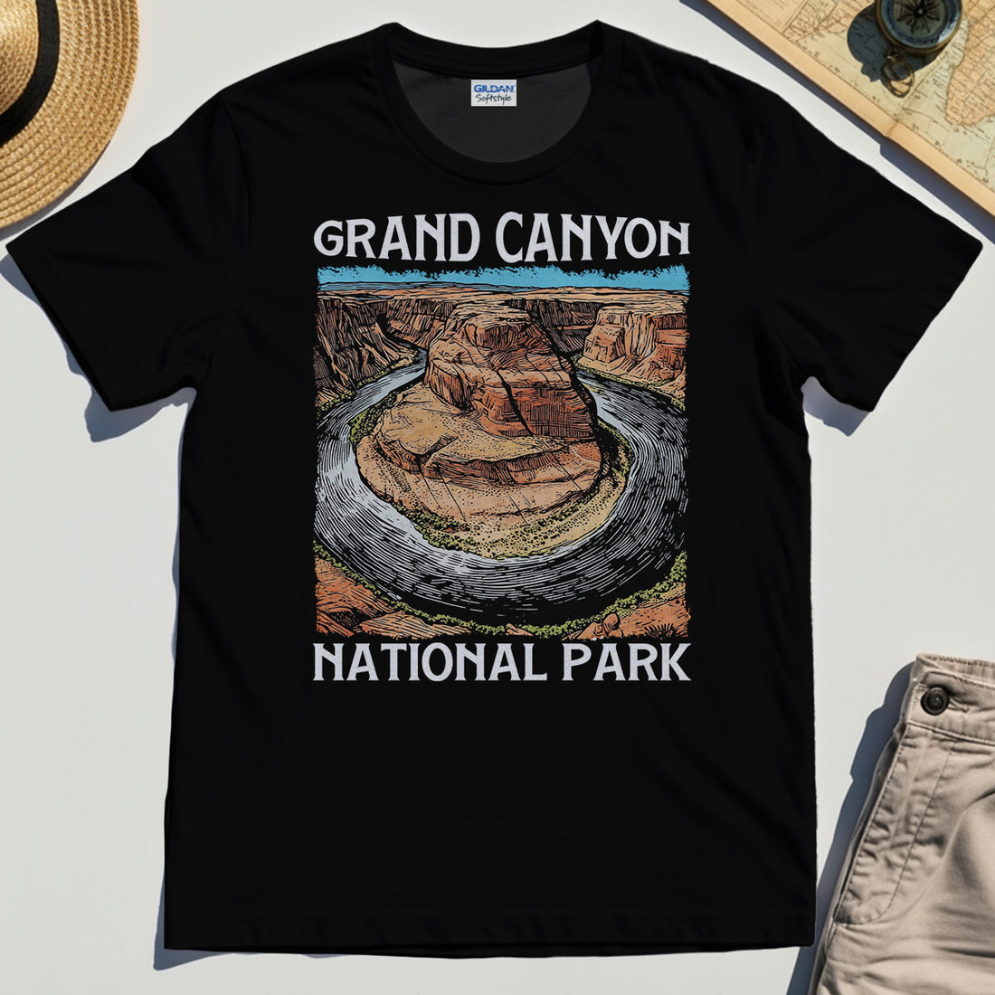 Retro Grand Canyon National Park Shirt 1