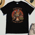 Funny Bigfoot Camping T-Shirt, 