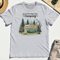Life Is Better When You’re Camping Shirt, Retro Camper and Campfire Tee for Travelers and Campers 4