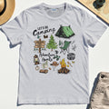 Let’s Go Camping Adventure T-Shirt, Funny Happy Camper T-Shirt For Outdoor Enthusiasts And Travelers 4