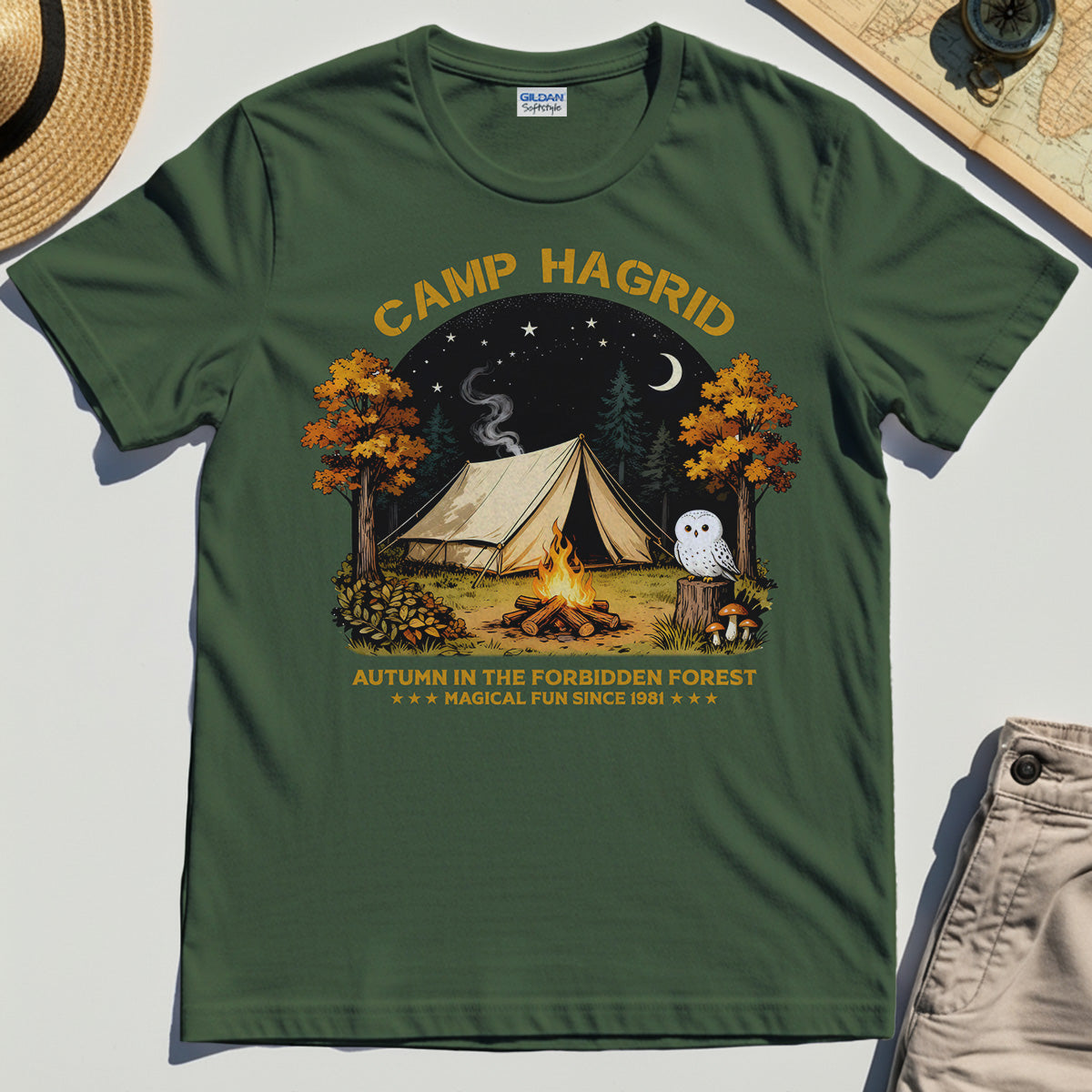 Vintage Camp Hagrid 1981 T-Shirt 2