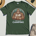 Funny Bigfoot Camping T-Shirt 