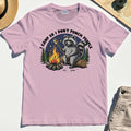 I Camp So I Don’t Punch People Shirt, Funny Raccoon Marshmallow Campfire Tee 5