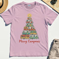 Retro Camper Van Christmas Shirt, Funny Holiday Camping T-Shirt For Men And Women 5