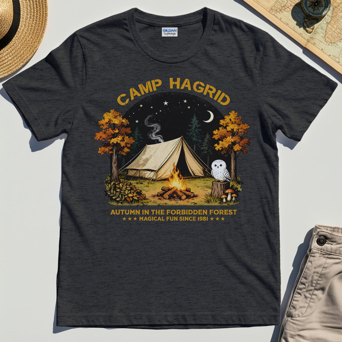 Vintage Camp Hagrid 1981 T-Shirt 3
