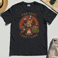 Funny Bigfoot Camping T-Shirt, 