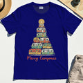 Retro Camper Van Christmas Shirt, Funny Holiday Camping T-Shirt For Men And Women 6