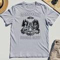 Campfire Social Club With Alien, Bigfoot, UFO And Raccoon T-Shirt 5