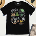 Let’s Go Camping Adventure T-Shirt, Funny Happy Camper T-Shirt For Outdoor Enthusiasts And Travelers 1